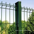 Green PVC Coated Welded Wire Mesh Fence